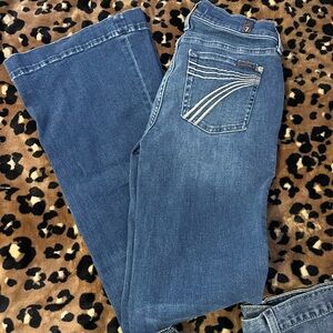 7FAMK jeans size 25x34 brand new
